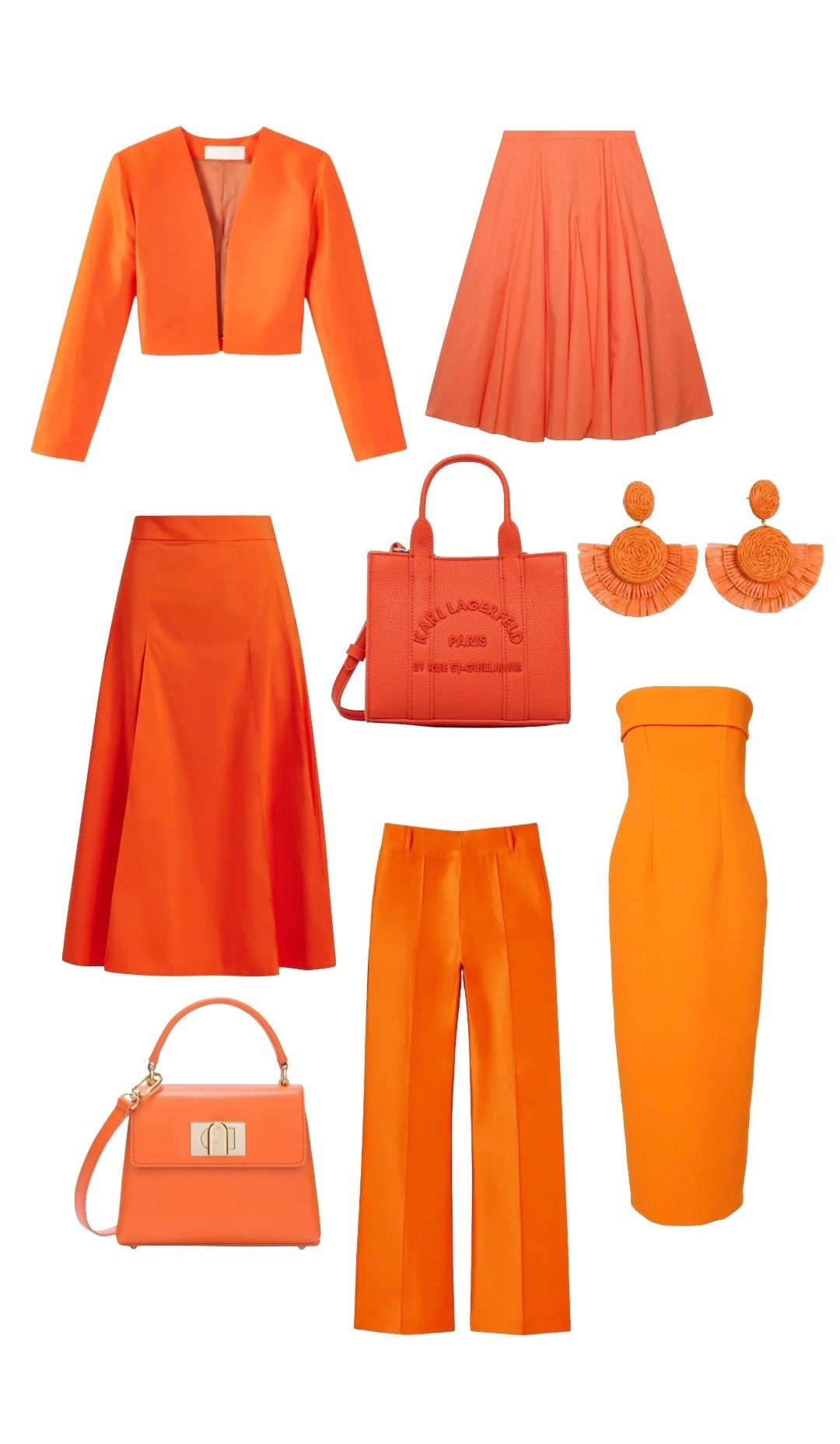 Orange is THE hottest colour & here are some of my favourite pieces, from high street to designer, dresses, skirts and trousers, jackets and handbags! Check out the strapless Emilia Wickstead dress with 20% off at MyTheresa + extra 40% off at checkout!! See the orange midi skirt by Mint Velvet? Use code SPRINGMV15 for 15% off 🧡🔥🧡 🍊 

#LTKuk #LTKeurope #LTKluxury