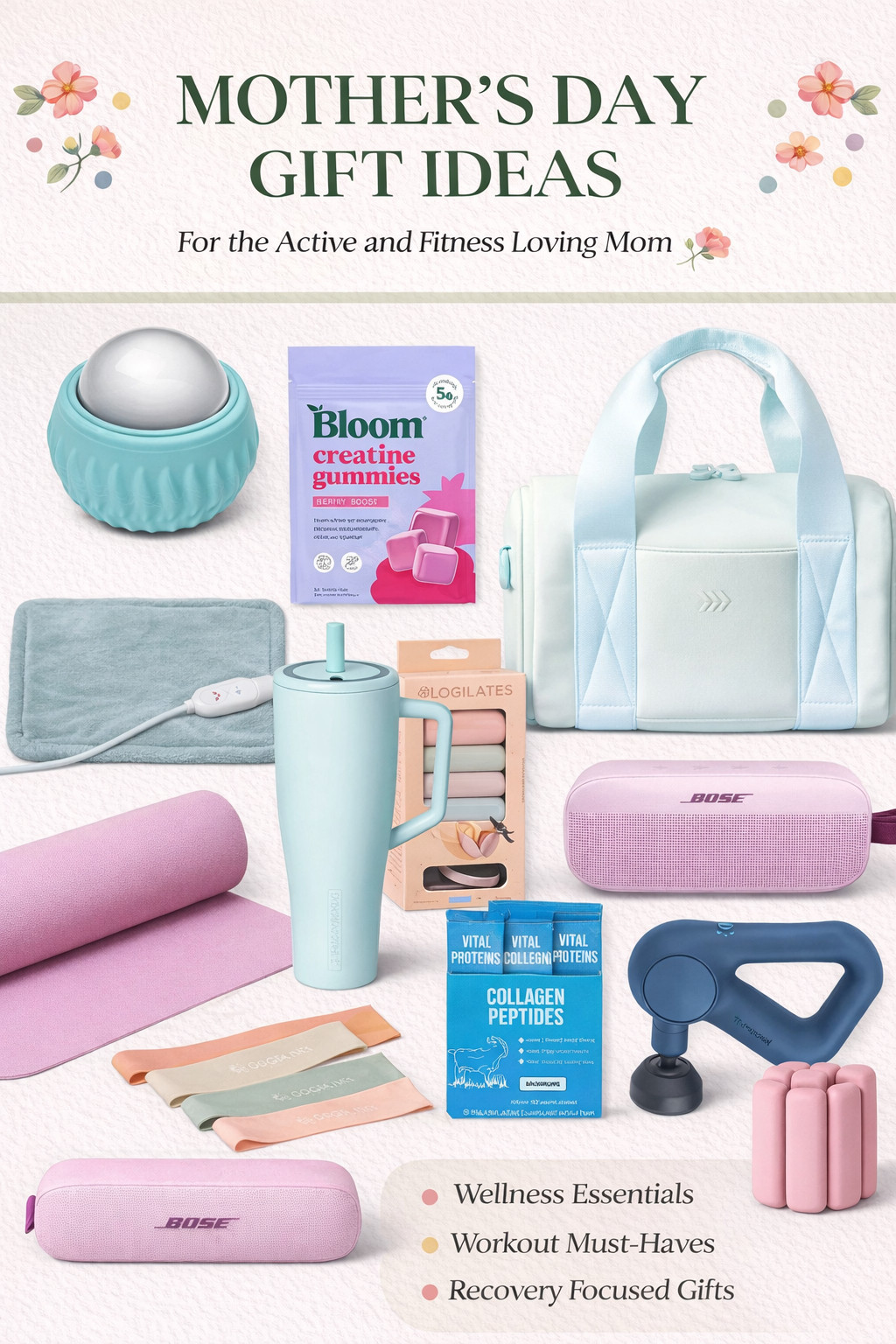 Mother’s Day gift guide for the fitness loving mom 💗✨

If she loves staying active, prioritizing wellness, and taking care of herself, these are such good gift ideas. From workout must haves like resistance bands, a yoga mat, and Bala weights to recovery essentials like a massage gun and heating pad, this list covers everything she would actually use and love.

I also included everyday wellness favorites like collagen peptides, creatine gummies, and a cute tumbler to stay hydrated throughout the day. Plus a gym bag and speaker to make workouts even better.

These are perfect if you are looking for thoughtful, practical Mother’s Day gifts for an active woman, gym lover, or wellness focused mom. Everything is linked in LTK to make shopping super easy.

#MothersDayGifts #FitnessGifts #WellnessGifts #ActiveLifestyle #GymGirl #HealthyLifestyle #GiftGuide #LTKFinds #LTKStyle
 

 #LTKMothersDay #LTKfitnessgoals #LTKmomlife