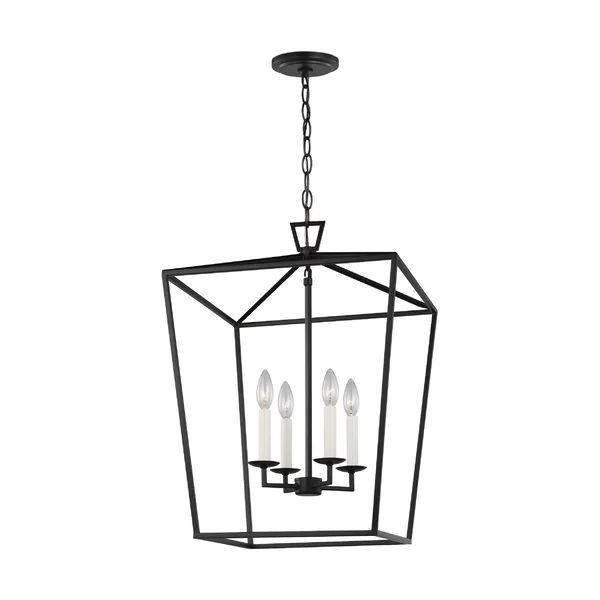 Berneau 4 - Light Lantern Square Chandelier | Wayfair North America