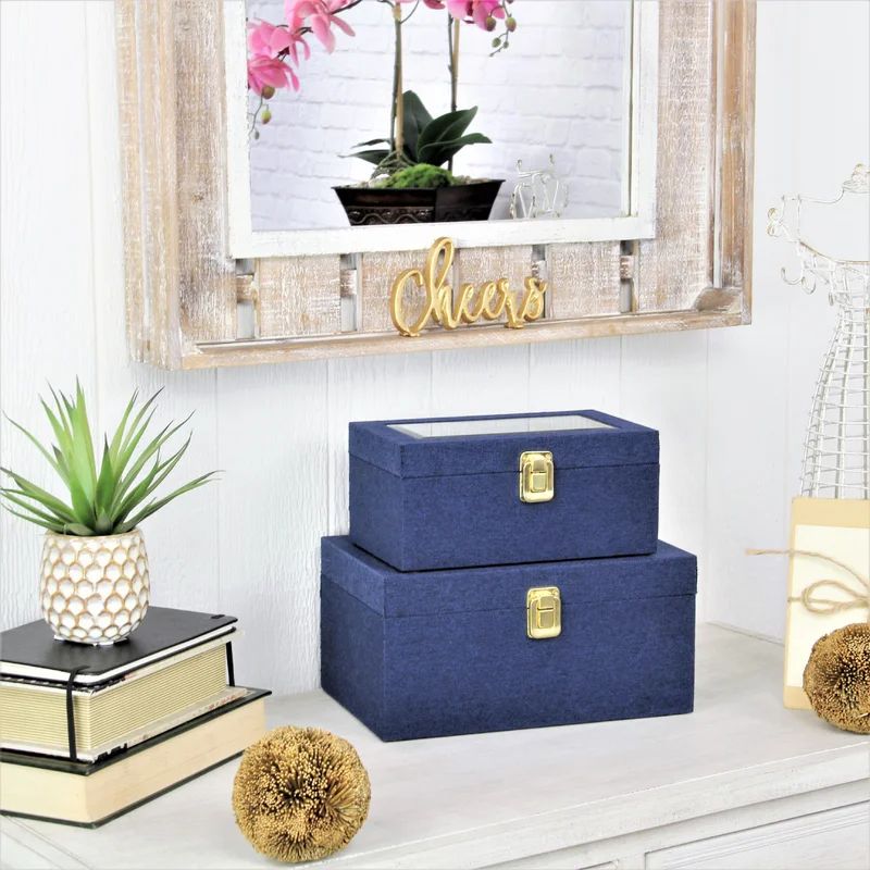 2 Piece Decorative Box Set | Wayfair North America