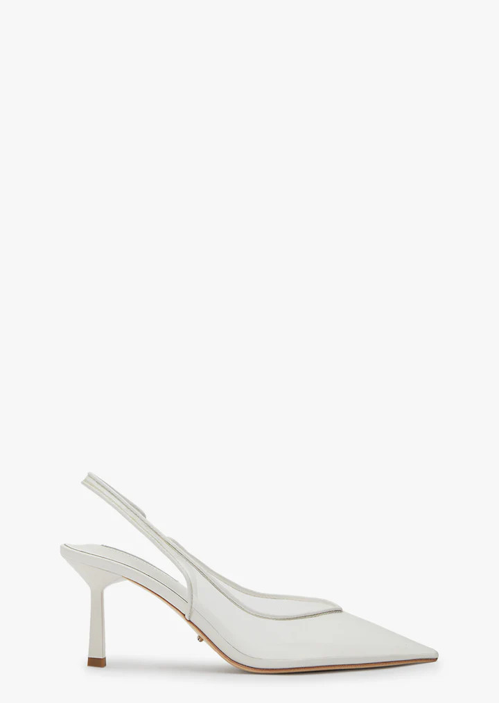 Breeze White Nylon Heels | Heels | Tony Bianco | Tony Bianco (Australia & New Zealand)