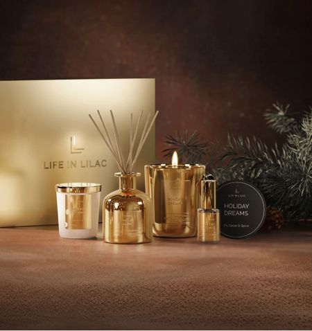 Life in lilac holiday dreams gift box bundle set candles diffuser 

#LTKSeasonal #LTKGiftGuide #LTKHolidaySale