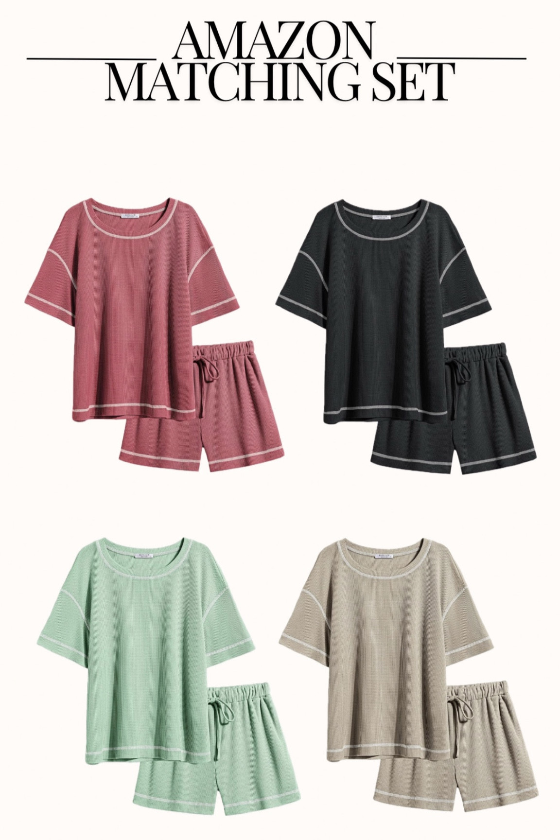 Need this matching set in every color!!! It’s too cute 😍 also the perfect transition outfit to fall! 

#matchingset #outfitinspo #cozyoutfitinspo #fallfashion #falloutfitinspo #cozyoutfit #trendyfashion #Amazonfashion #fashionfinds

#LTKFindsUnder50 #LTKSeasonal #LTKStyleTip