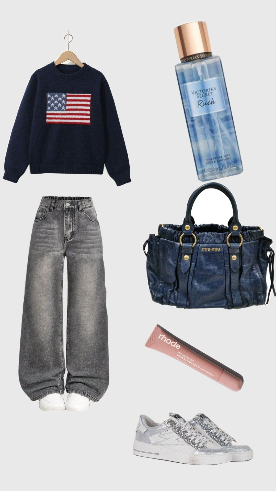 "Effortless neutrals for cozy days 🩶
Linked this classic knit + denim combo on LTK 🤍 

 #LTKpetite #LTKdresses #LTKjeans