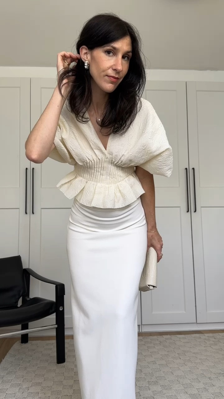 My occasion wear brief for this festive season is fancy top, chic bottoms ✨ @netaporter coming through with the goods every single time. Now the only trouble is picking which look to wear for my next event - curious which one you’d go with? 🤩 wearing all items in size AU8/small

While each of these three options is minimal and sleek, it highlights how much details DO matter, with a focus on shape and texture. But also, how impactful adding just *one* key piece to your occasionwear wardrobe can be. 

To lean in more on that sharp and sleek vibe, you could swap out the swishy skirt for your favourite pair of tailored trousers.

#LTKWatchNow #LTKParties