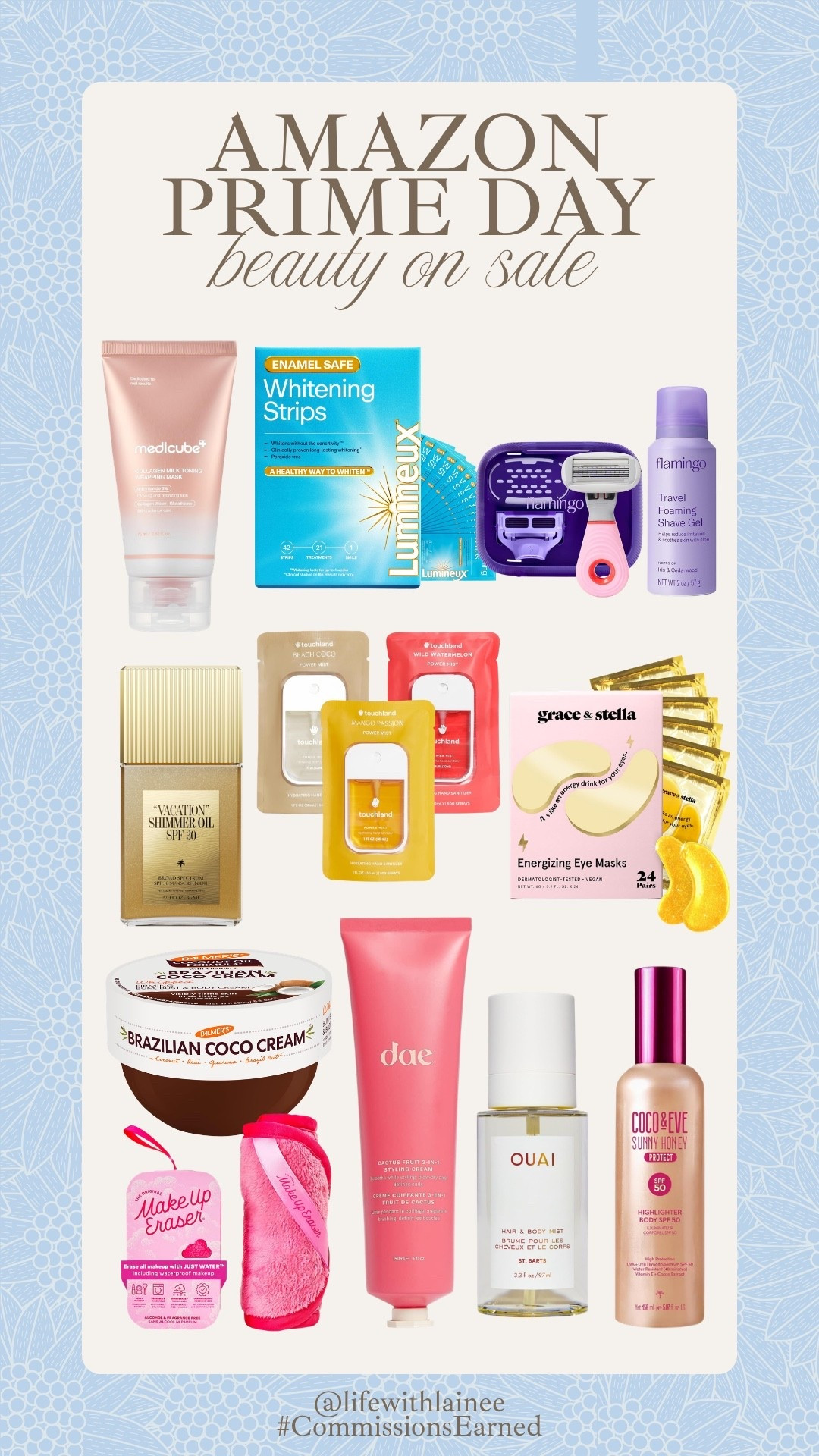 Beauty on sale for Amazon Prime Day!!

Sale alert, watchnow, finds under 100, Amazon, Elaina Zinke

#LTKSaleAlert #LTKSeasonal #LTKBeauty