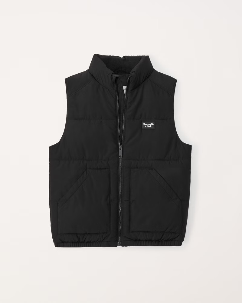 boys puffer vest | boys coats & jackets | Abercrombie.com | Abercrombie & Fitch (US)