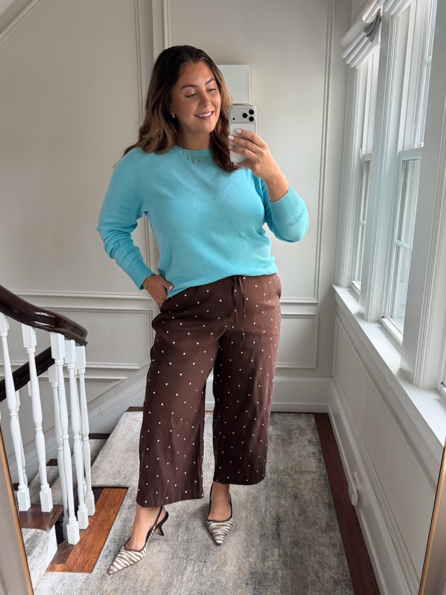Wearing size XXL in sweater & pants.

#LTKSeasonal #LTKPlusSize #LTKWorkwear