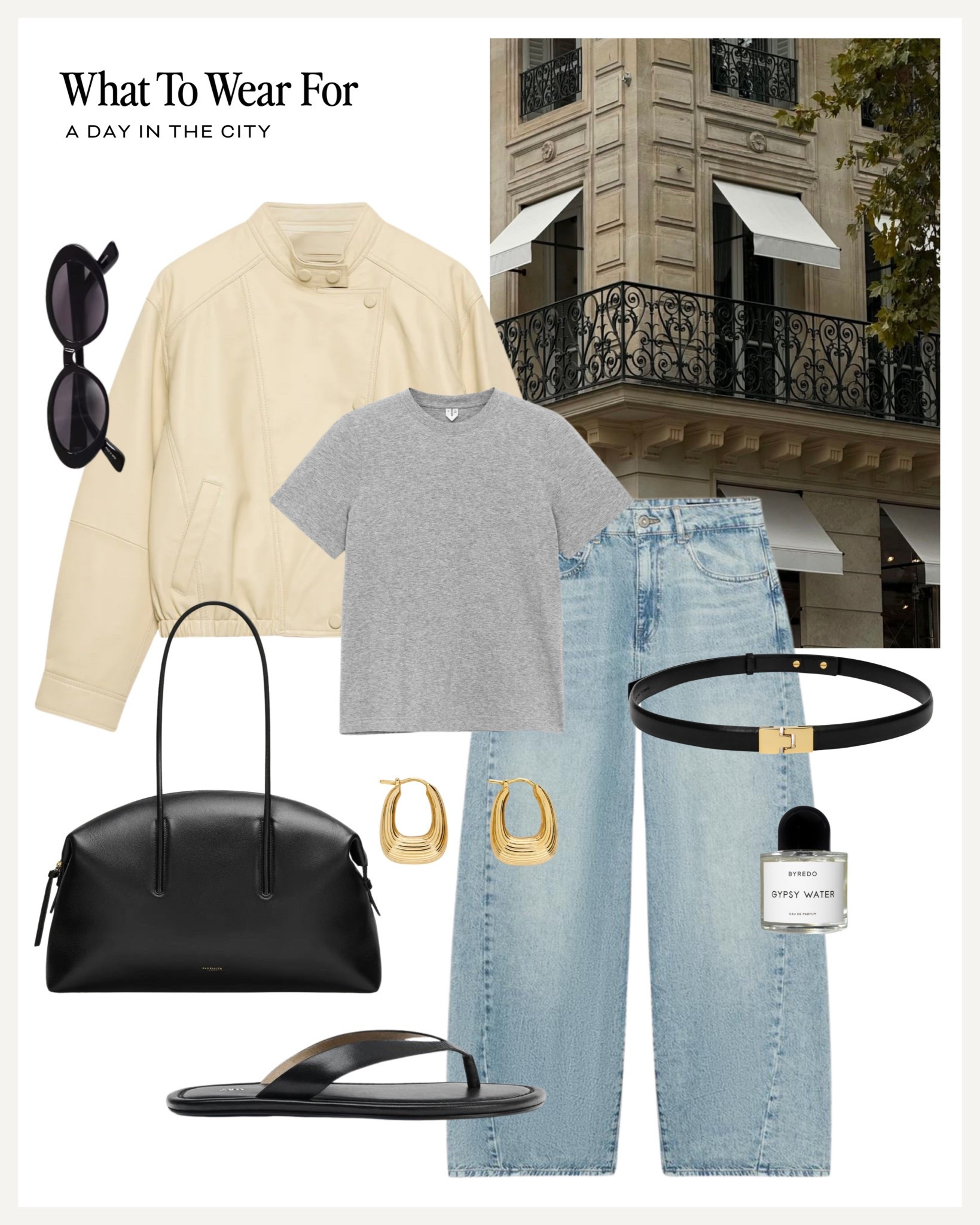 A day in the city 

Yellow jacket, leather jackets, mint velvet, spring outfit, demellier tote bag, jeans, flip flops 

#LTKspring #LTKuk