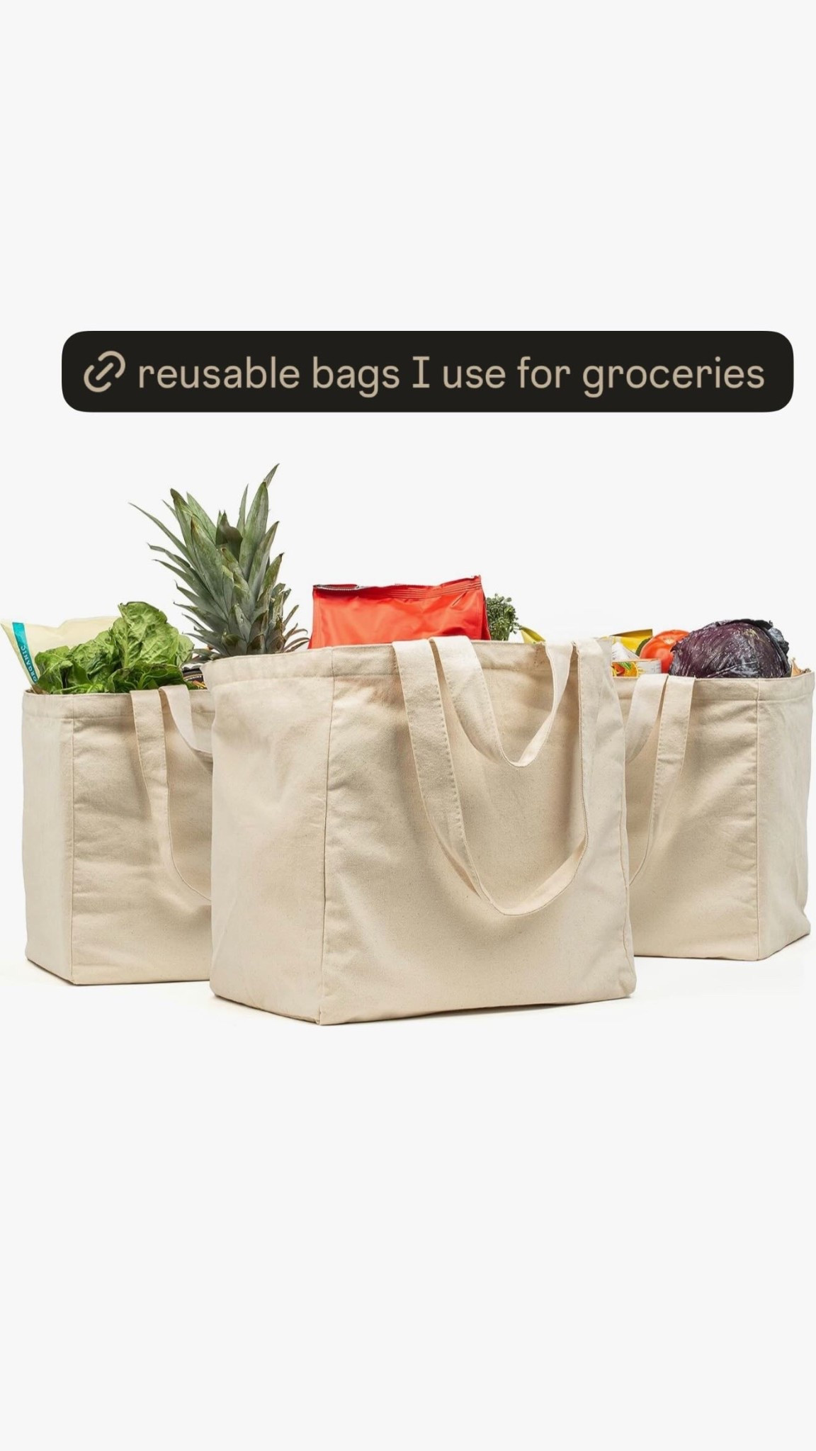 The reusable bags I use for groceries!

#LTKSaleAlert #LTKTravel #LTKfoodie