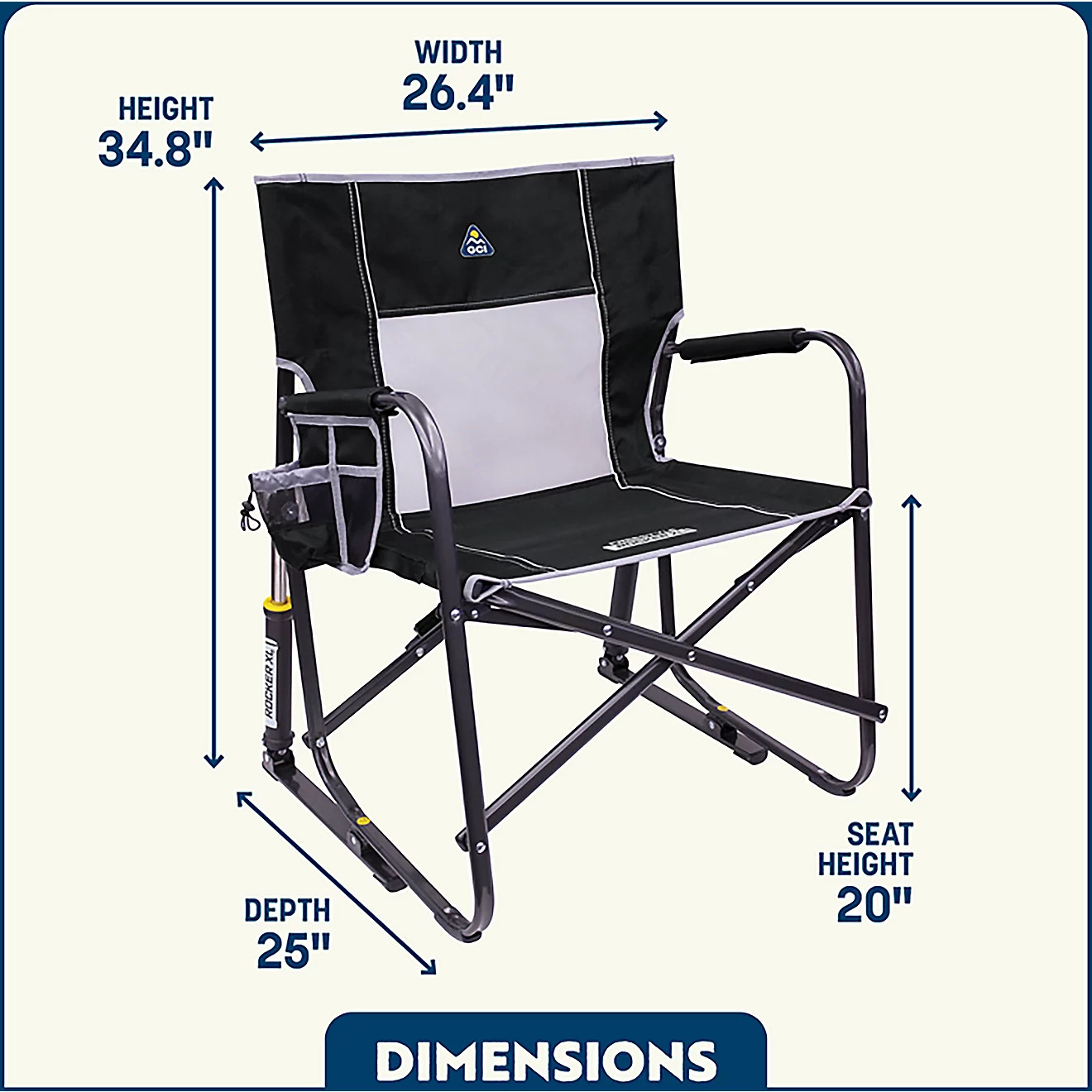 GCI Outdoor Freestyle Rocker™ XL | Academy Sports + Outdoors