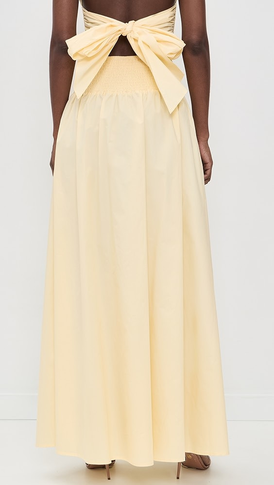 Poplin Dropped Waist Skirt | Shopbop