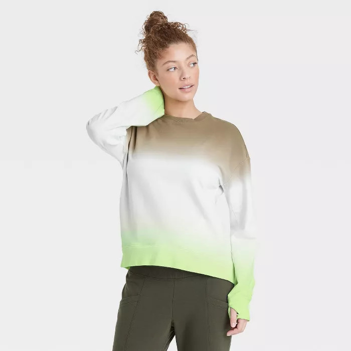 Women's Crewneck Sweatshirt - All in Motion™ | Target