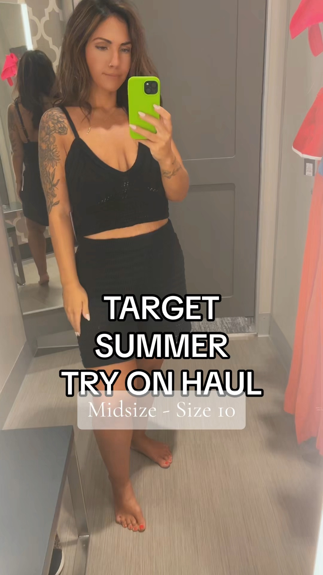 Target try on! Obsessed with sets right now. All sizes M or L ✨🤍 #targetfashion #tryonhaul #summeroutfits 

#LTKfindsunder50 #LTKmidsize #LTKstyletip