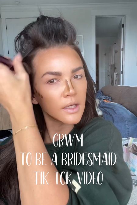 GRWM to be a bridesmaid Tik Tok Video 
Beauty Products 


#LTKbeauty