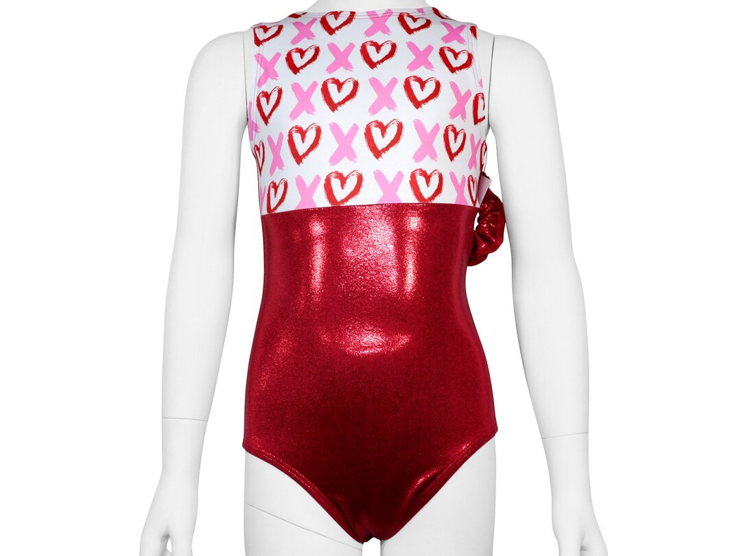 Valentine's Day Gymnastics Leotard Girls Toddlers Kids Teen Dance Ballet Gymnastics Gifts Custom ... | Etsy (US)