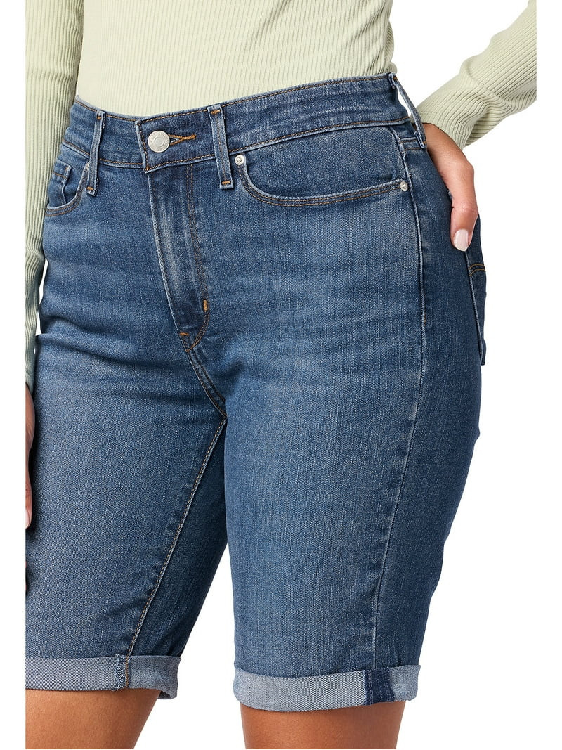 Levi Strauss Signature Women's and Women's Plus Bermuda Shorts, Sizes 2-28 | Walmart (US)