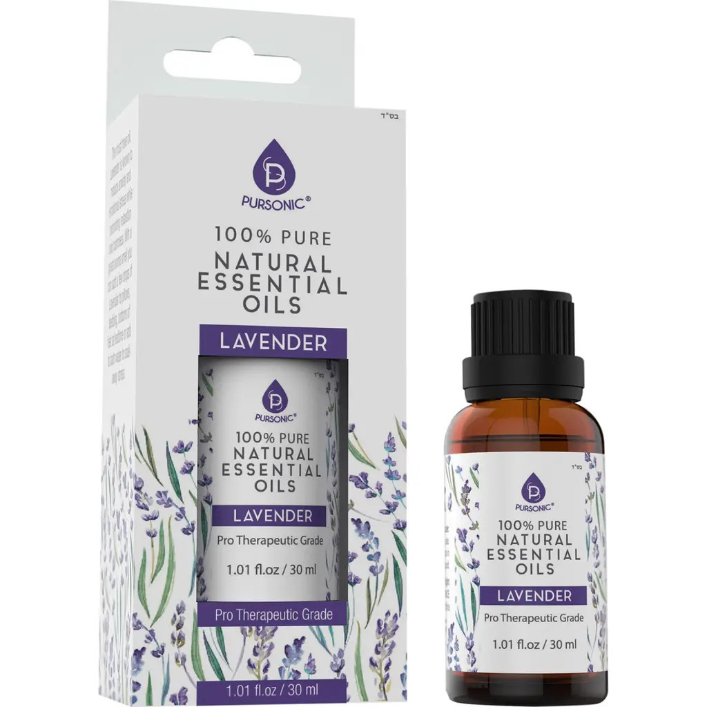 PURSONIC 100% Pure & Natural Lavender Essential Oils in Purple at Nordstrom | Nordstrom