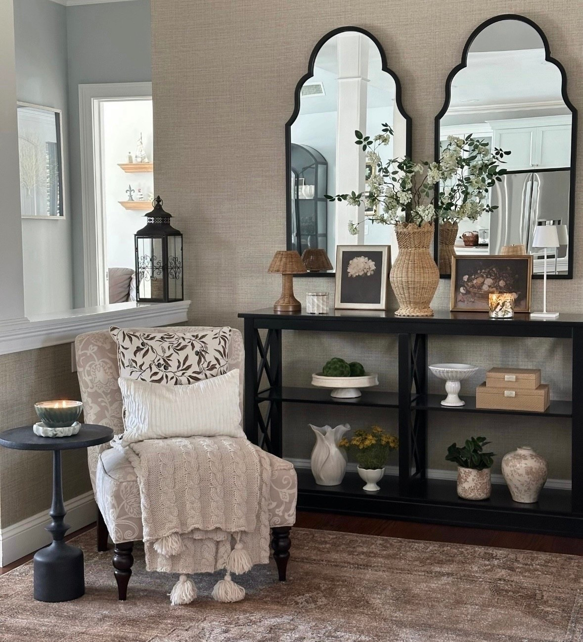 Spring entryway styling! Love this new rattan vase, statement stems on sale, neutral throw pillow & blanket, new decor pieces from Magnolia Home, favorites from the new Target collections, vintage style area rug, Wayfair, Amazon home finds, free shipping. 

#LTKSaleAlert #LTKHome