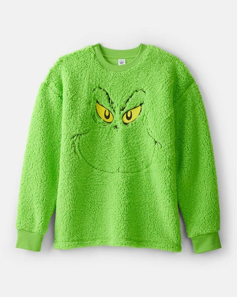 Carter's Adult Christmas Dr. Seuss™ The Grinch Pullover Sweatshirt - Green L Green | Carter's Inc