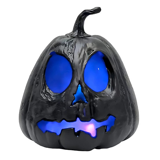 Red Shed  16 in. Burnt Flaming Halloween Pumpkin | Tractor Supply