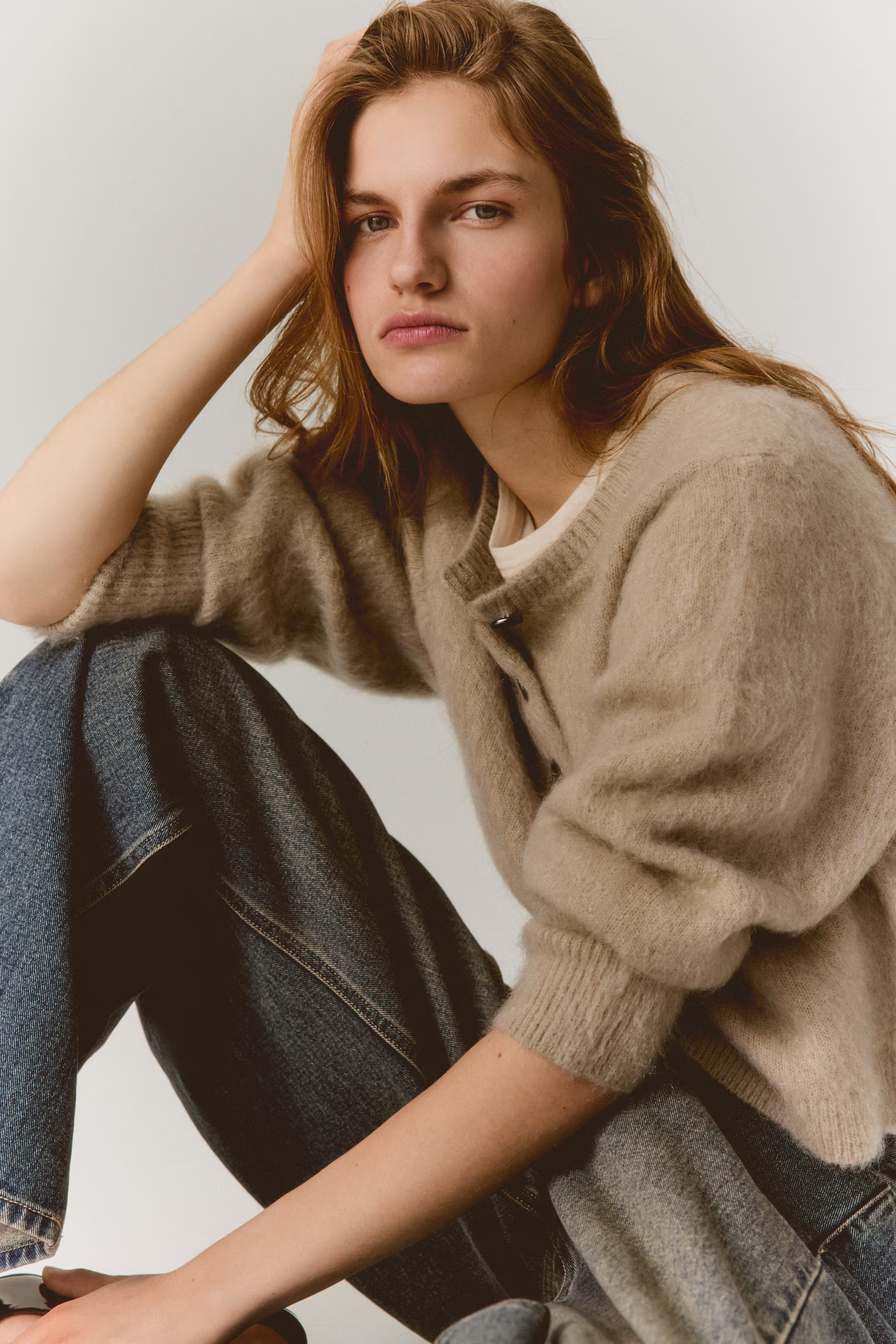 Mohair-Blend Cardigan | H&M (US + CA)
