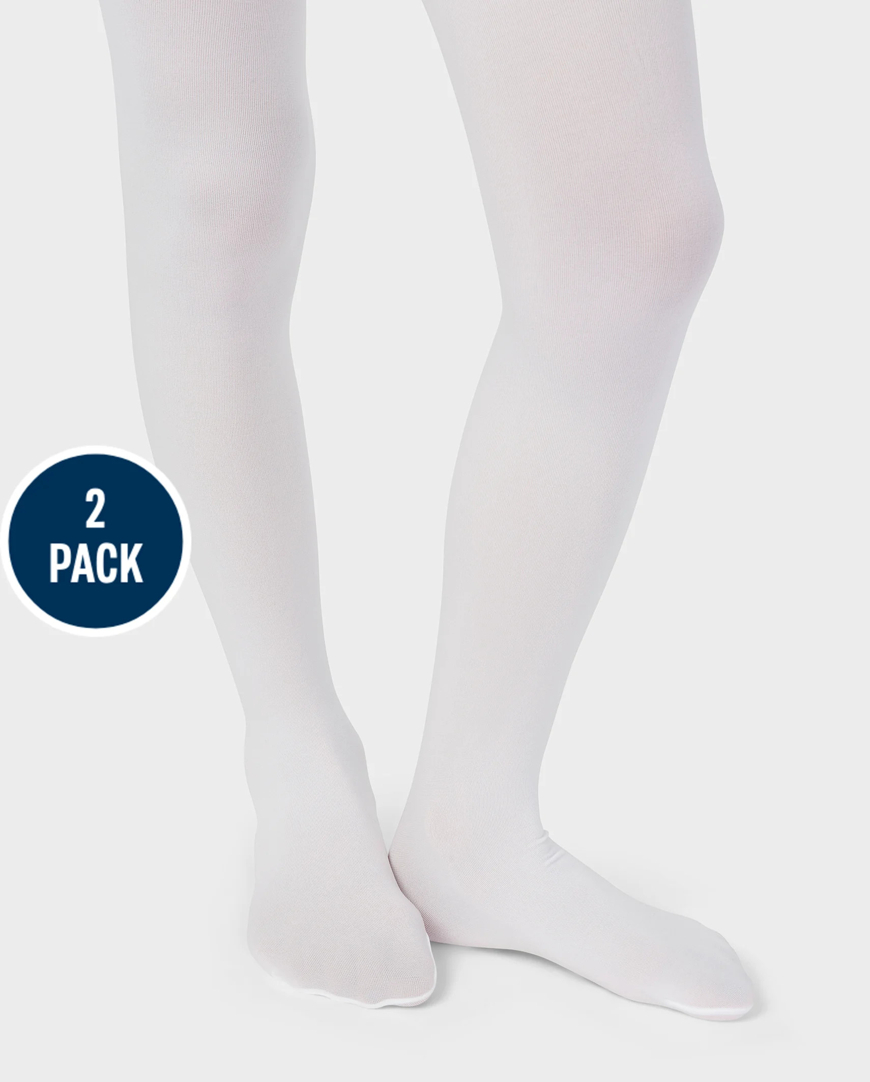 Girls Microfiber Tights 2-Pack - white | The Children's Place