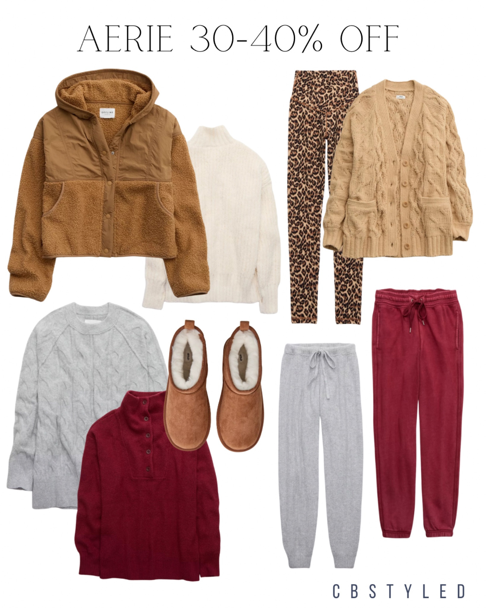 30-40% off aerie winter fashion finds, athleisure wear from aerie currently on sale! 

#LTKStyleTip #LTKSaleAlert #LTKFindsUnder100