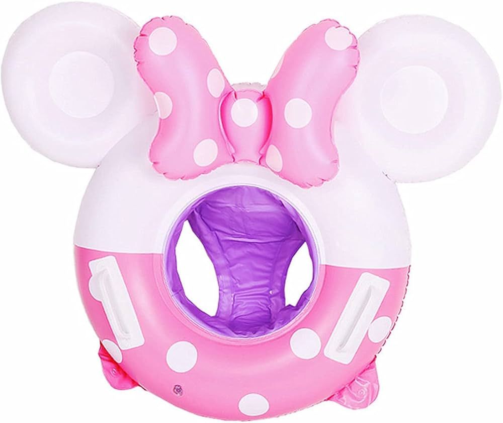 Swimming Float for Minnie Mouse Cartoon Kids Baby Swimming Ring Inflatable Pool Floating Round Po... | Amazon (US)