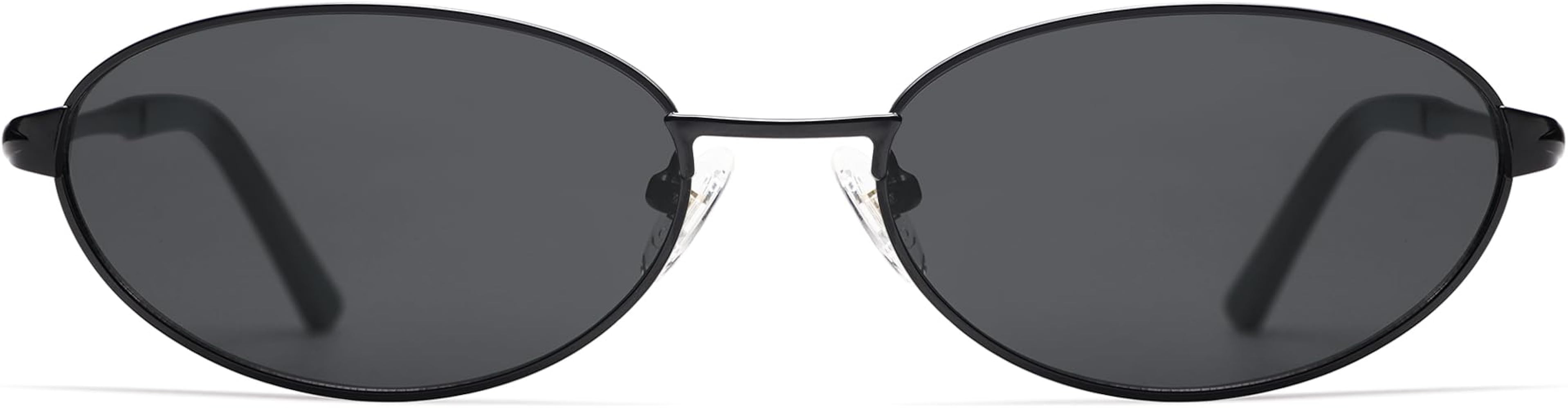 Retro Oval Sunglasses for Women Mens with Spring Hinge Sunnies AP3696 | Amazon (US)