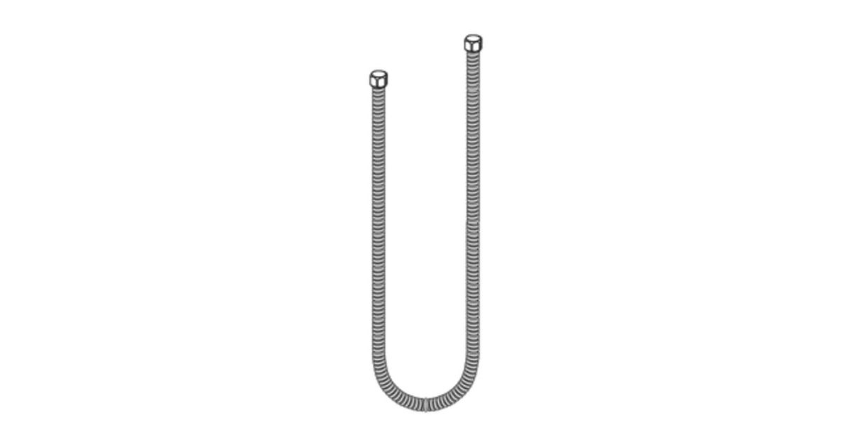 Moen 69" Metal Hand Shower Hose with 1/2" IPS ConnectionModel:A726WRfrom the Moen Collection | Build.com, Inc.