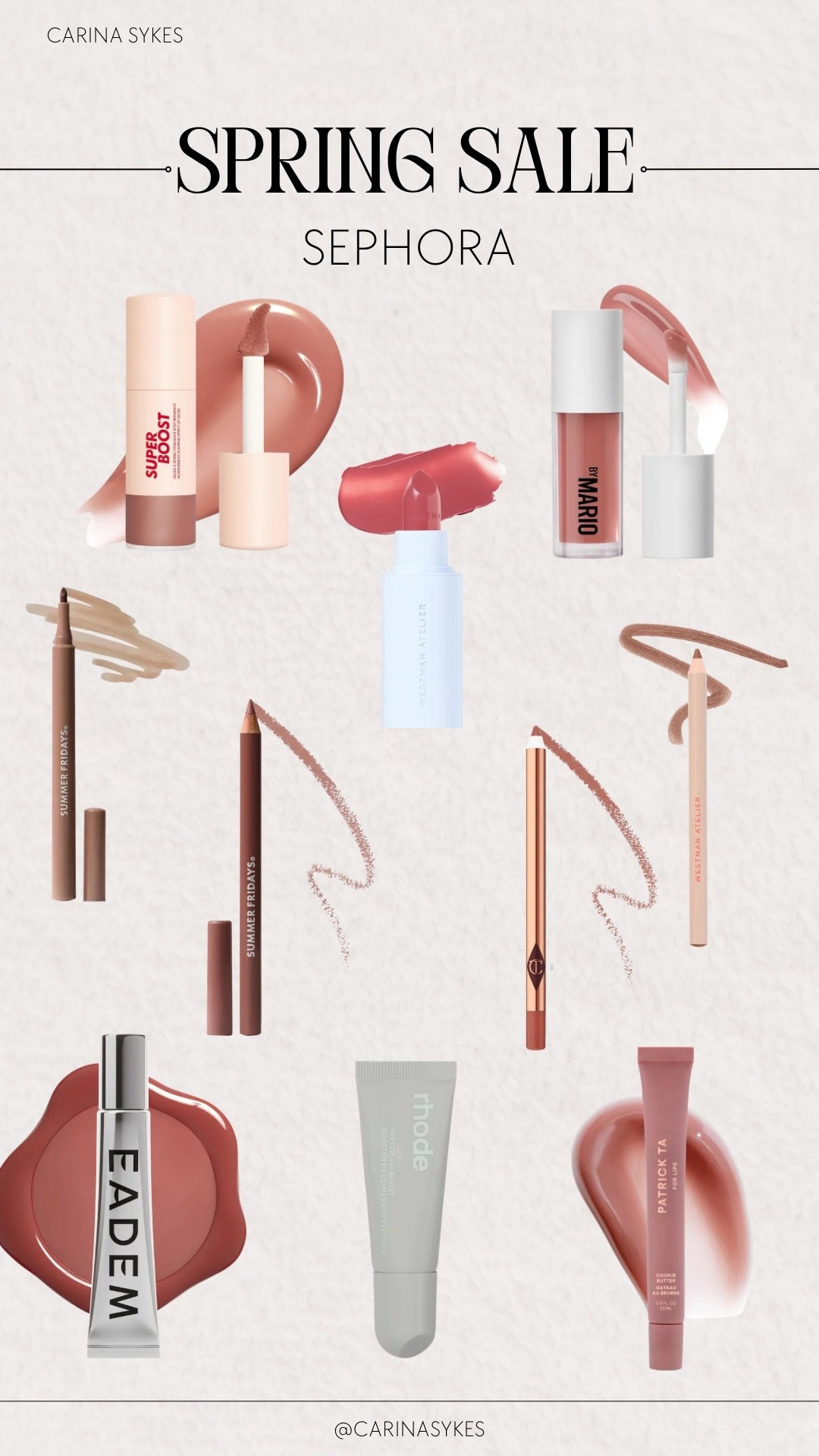 Lip faves I’m obsessed with 💋✨ linking all my go-to glosses, liners & balms—grab them while they’re on sale! 💖

#LTKSaleAlert #LTKselfcare #LTKBeauty