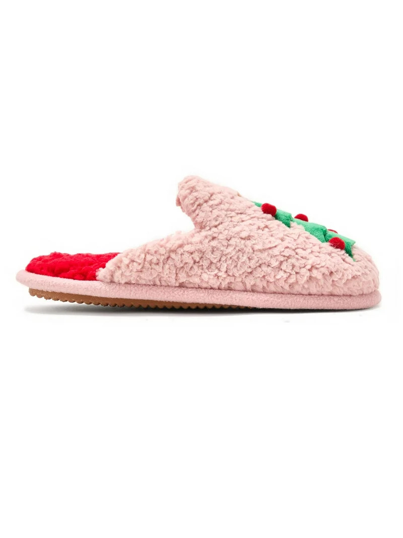 Dearfoams Cozy Comfort Women's Holiday Novelty Slippers | Walmart (US)