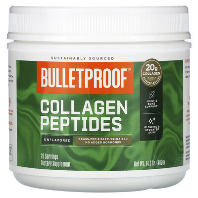 BulletProof, Collagen Peptides, Unflavored, 14.3 oz (405 g) | iHerb