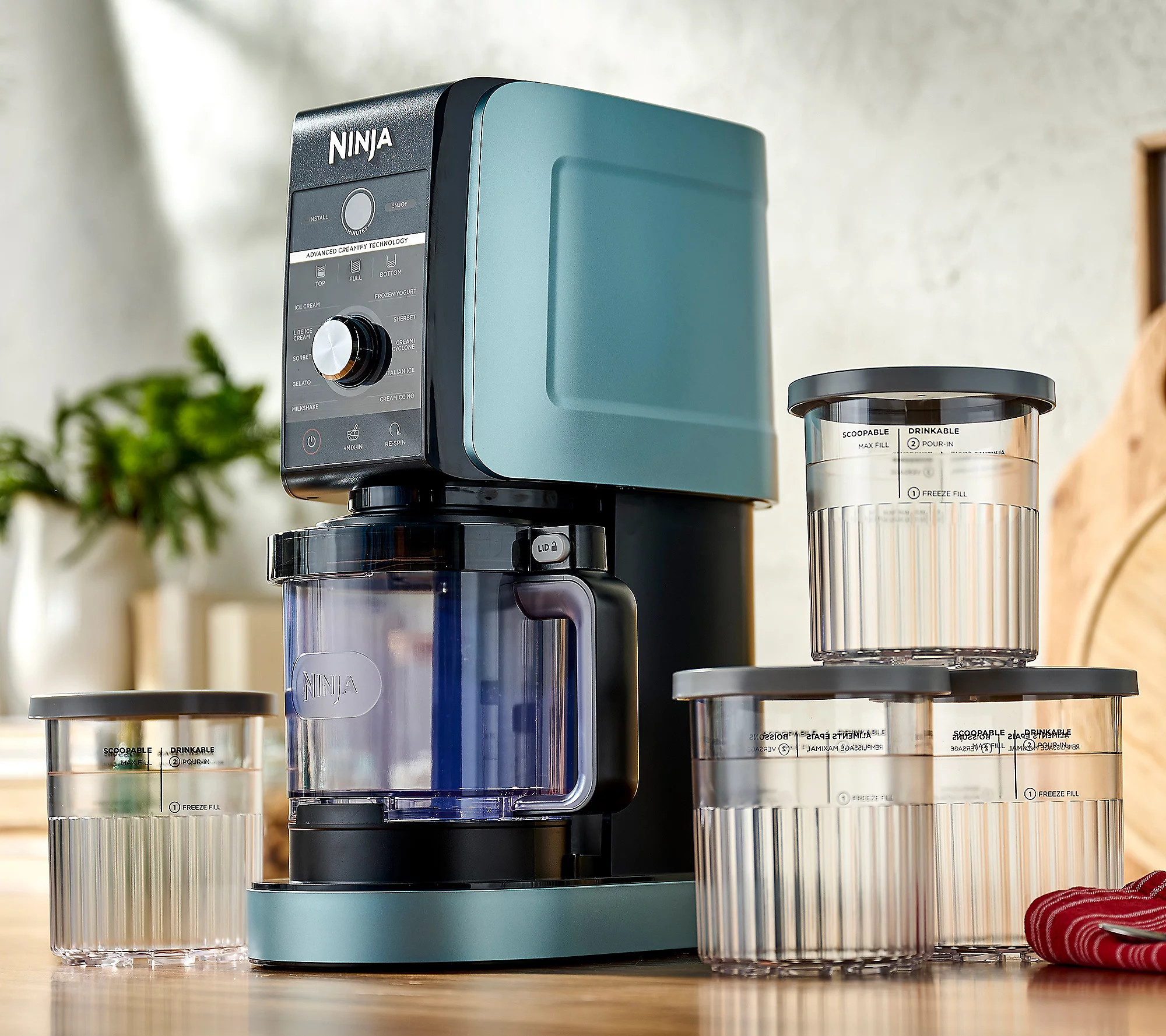 Ninja CREAMi Deluxe XL 11-1 Frozen Treat Maker w/ Extra Pints | QVC