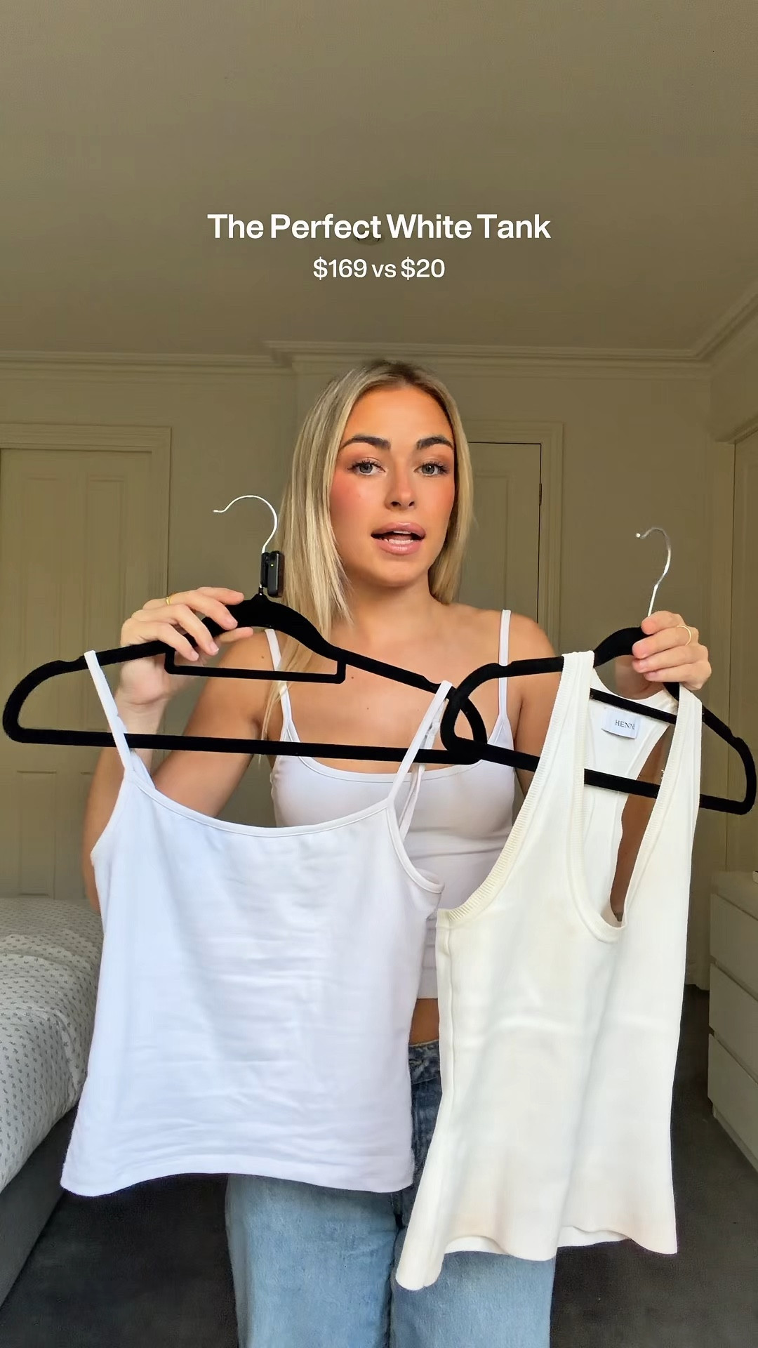 The PERFECT white tanks