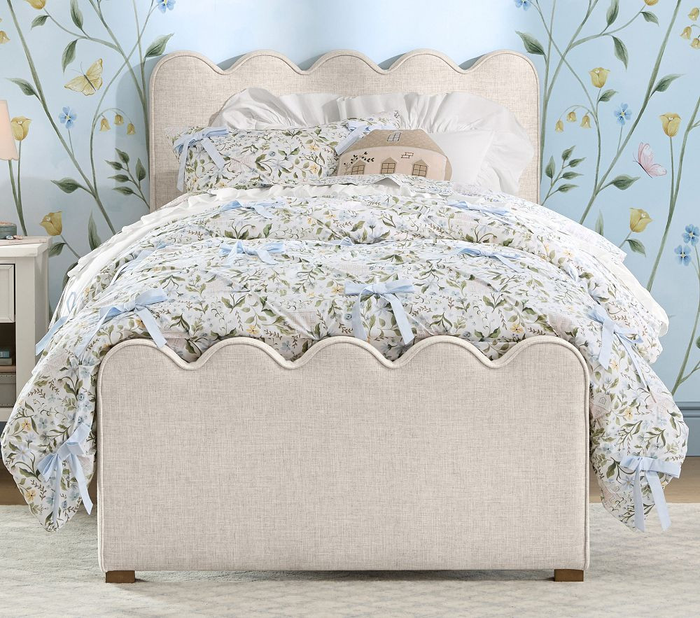 Penny Upholstered Bed | Pottery Barn Kids