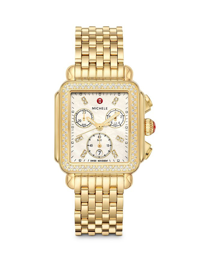 MICHELE
            
    
                    
                        Deco Chronograph, 33mm | Bloomingdale's (US)