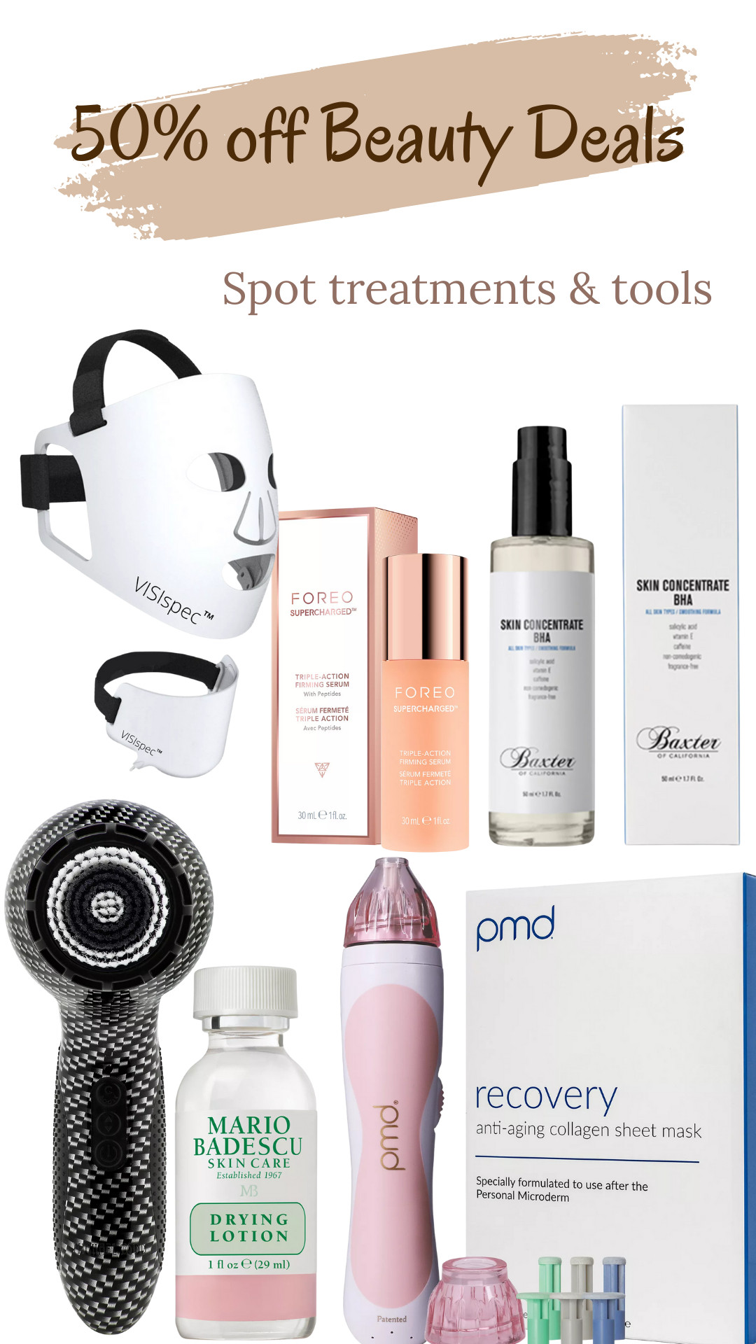 Spot treatments and skincare tools worth checking out, up to 50% off. Great options if you’re focusing on breakouts, skin recovery, or upgrading your skincare routine with at-home tools. Everything is linked here for easy browsing.

#LTKbeauty
#LTKskincare
#LTKsale
#BeautyDeals
#SkincareRoutine
#SpotTreatment
#BeautyTools
#SelfCareEssentials 

 #LTKselfcare #LTKBeauty