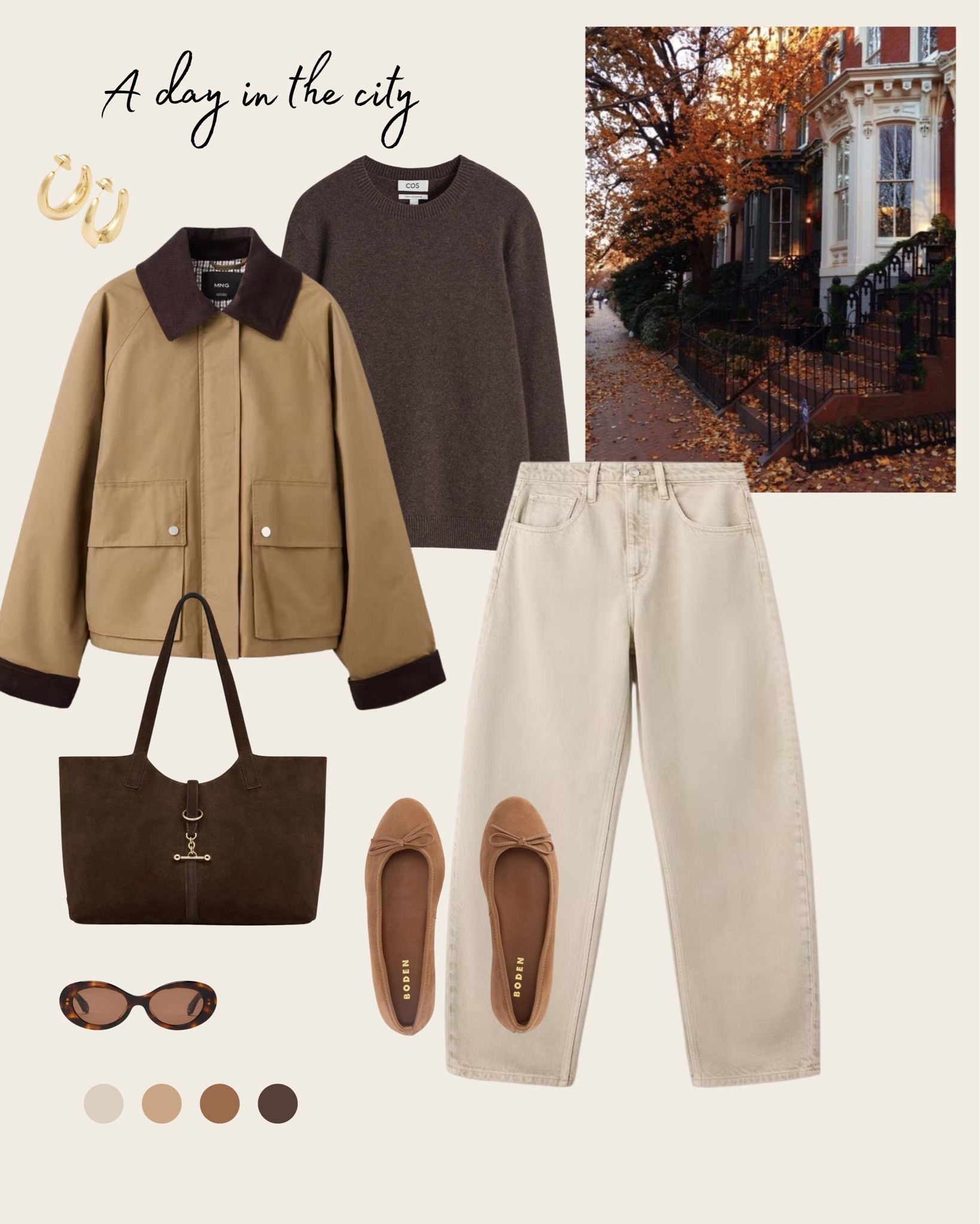 Autumn looks - A day in the city 🍁