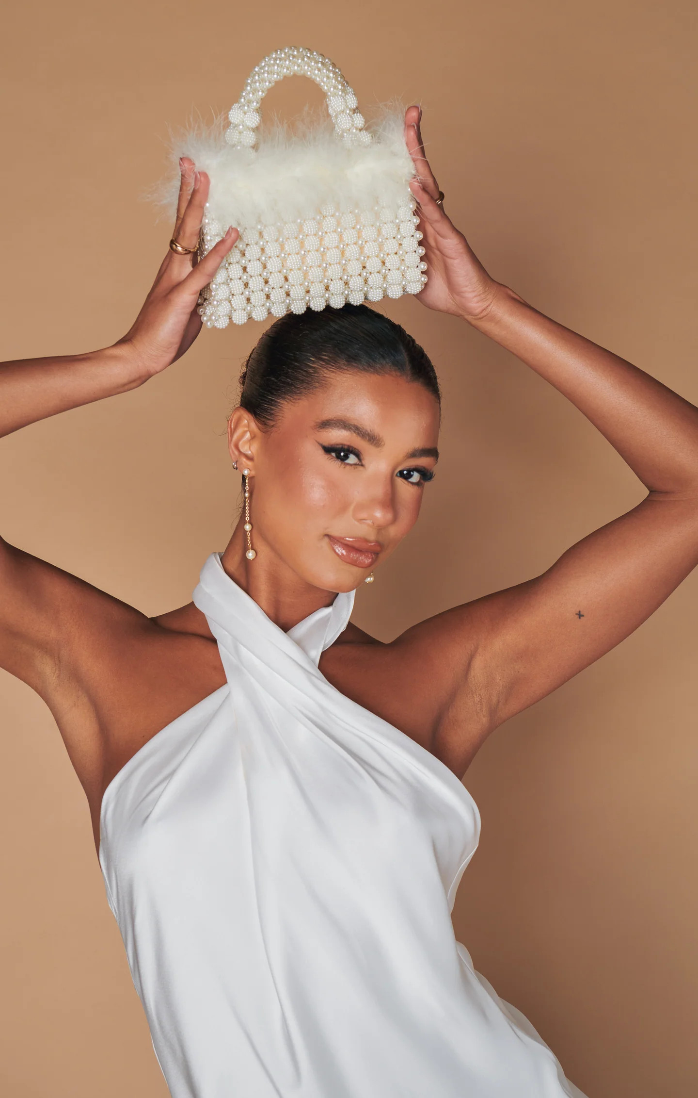 I Do Bag ~ Ivory Beaded | Show Me Your Mumu