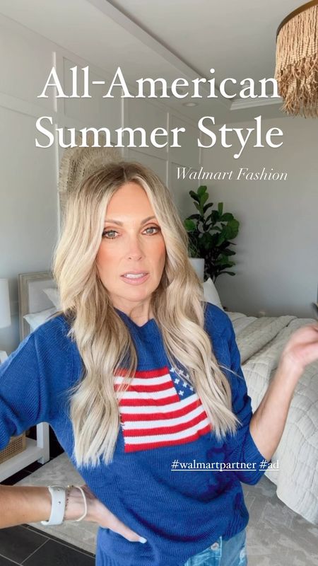 Celebrate the red, white and blue with these All-American summer looks from Walmart!  Get these classic summer styles at a Walmart price. 

I’m wearing a XS in the dress and a small in everything else. 

#walmartpartner #ad @walmart @Walmartfashion #walmartfashion #walmart #summerstyle #july4style #july4outfit

#LTKSeasonal #LTKFindsUnder50 #LTKStyleTip