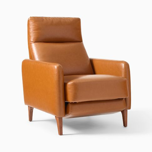 Auburn Leather Recliner | West Elm (US)