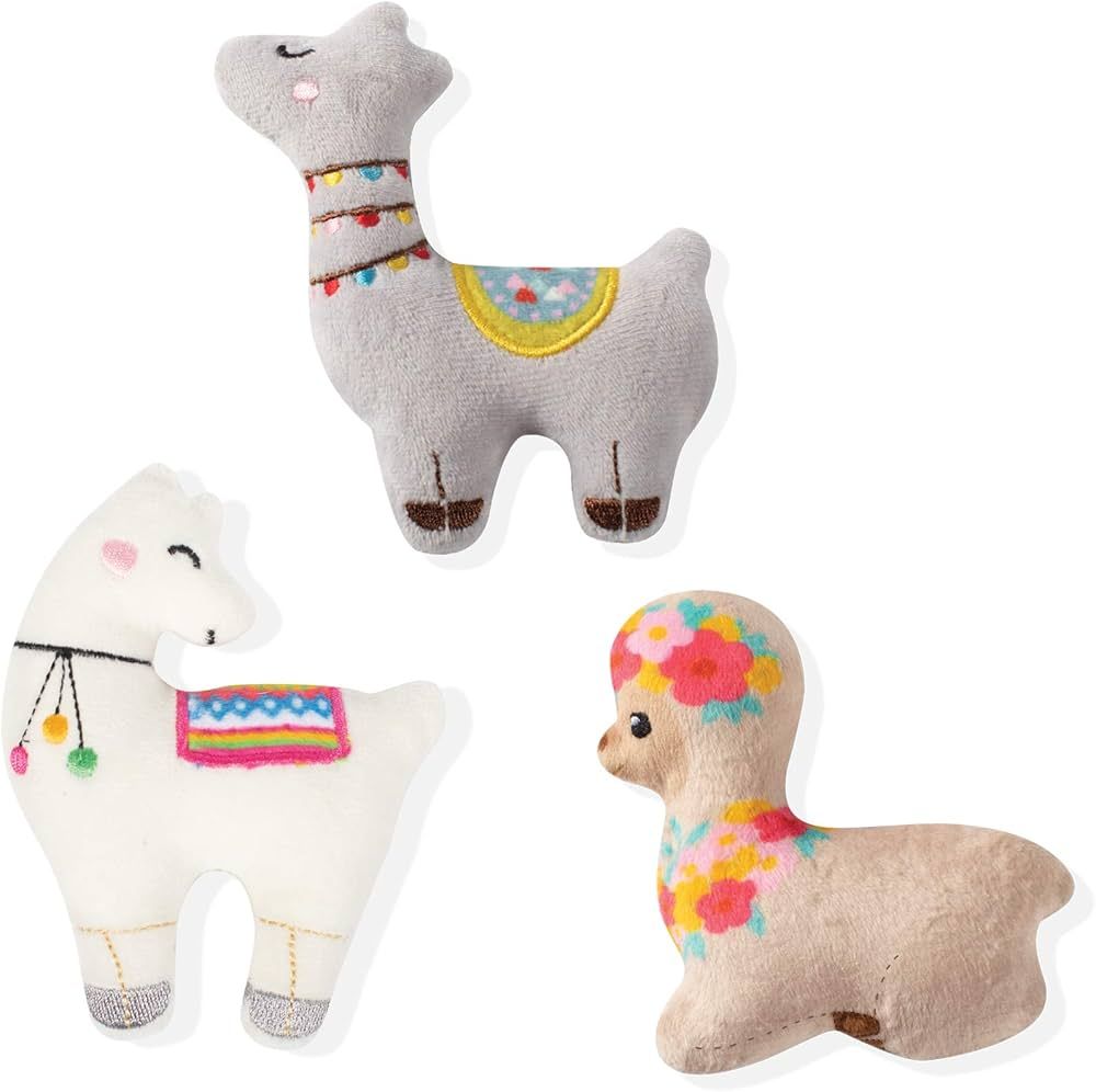 FRINGE STUDIO Pet Toy, Small Dog Toy Set, Llama Love, 3 Pieces (289409) | Amazon (US)