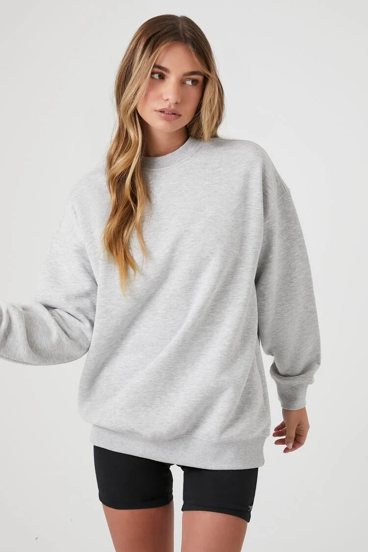 Fleece Crew Pullover | Forever 21 (US)