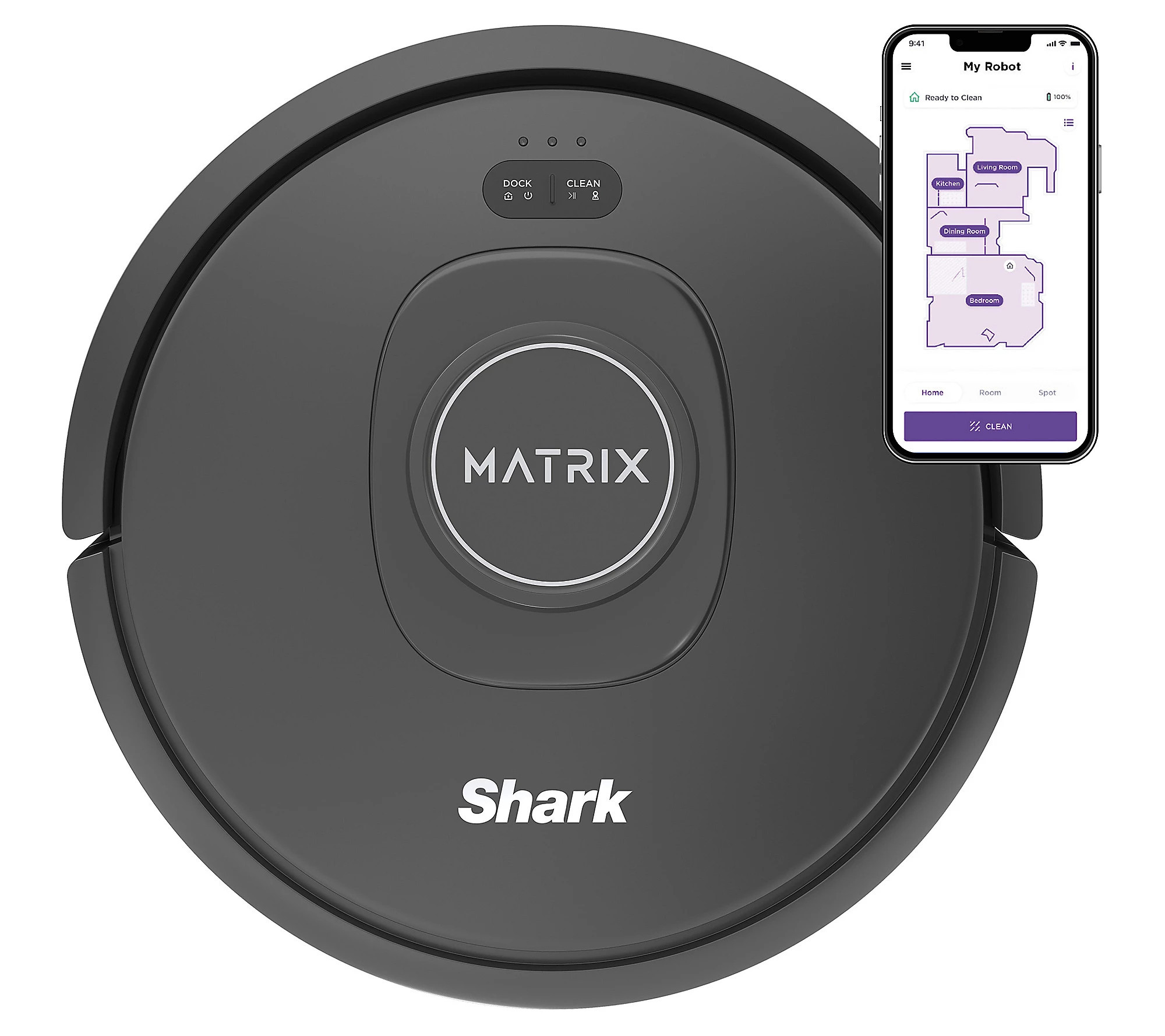 Shark RV2310 Matrix Robot Vacuum | QVC
