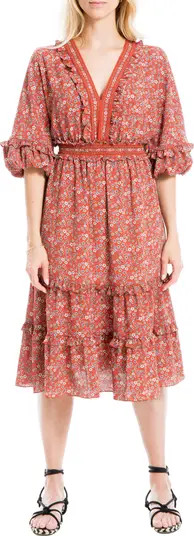 MAXSTUDIO Max Studio V-Neck Empire Waist Dress | Nordstromrack | Nordstrom Rack