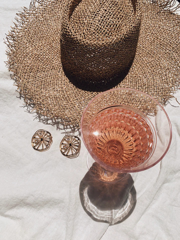 Miss Lola | Shore Thing Natural Frayed Brim Hat | MISS LOLA