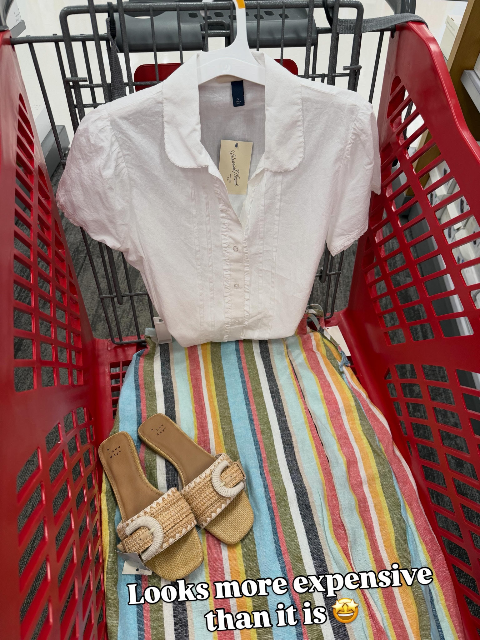 Target outfit I would wear for summer! Wrap skirt in linen blend and cotton blouse. #targetstyle

#LTKOver40