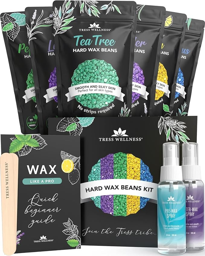 Tress Wellness Hard wax beads - For sensitive skin - Variety 1.3lb | Amazon (US)
